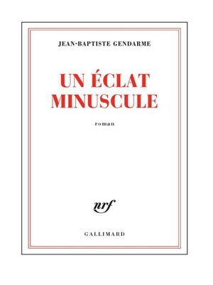 cover image of Un éclat minuscule